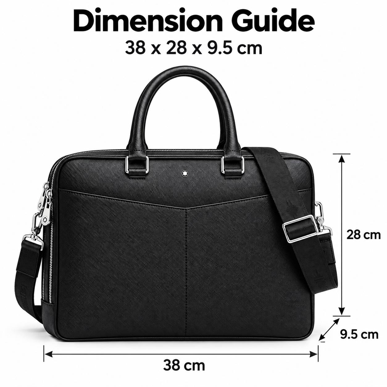 Classic Men Business Briefcase - Luxury Bags Tote 评论和价格
